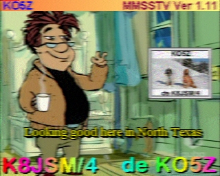 SSTV QSL